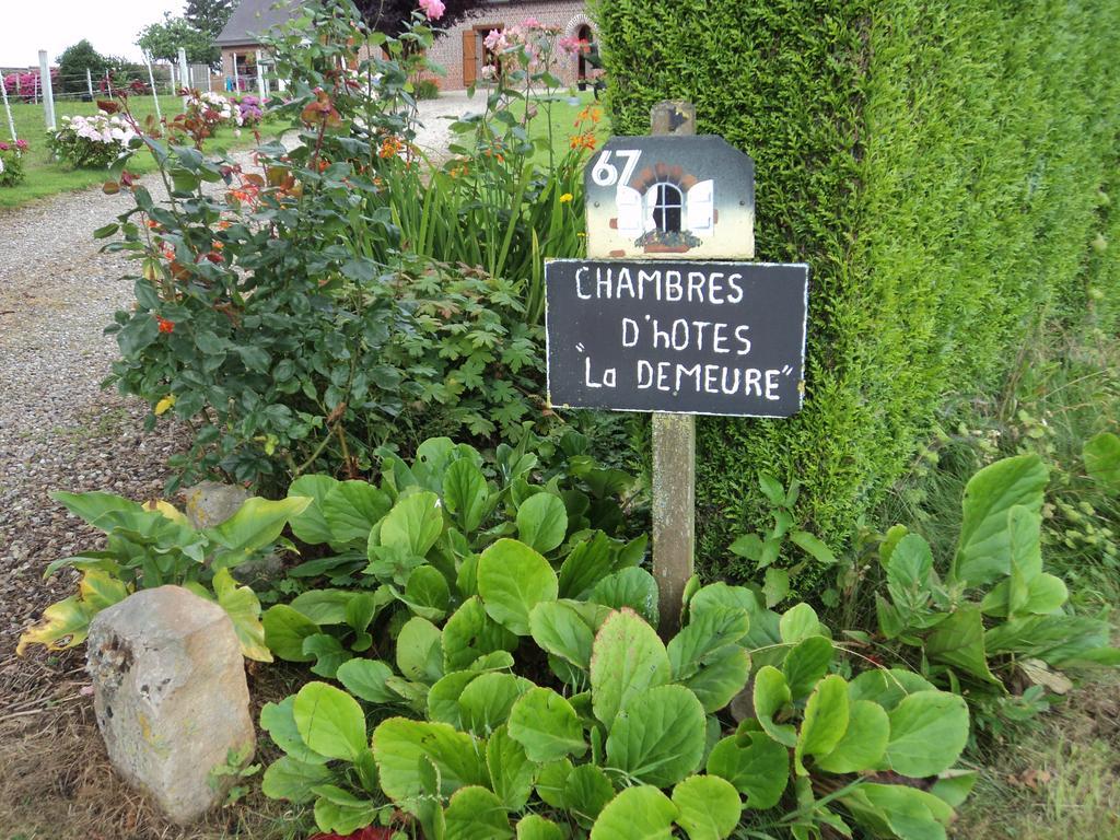 La Demeure Bed and Breakfast Vassonville Buitenkant foto
